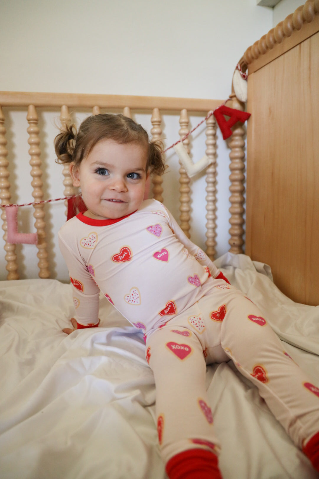 Valentines Day Bamboo Two Piece Set