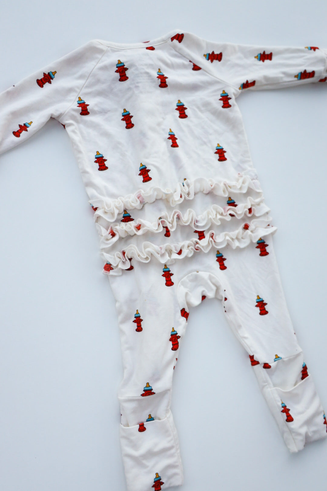 A Baby Station Bamboo Ruffled Onesie