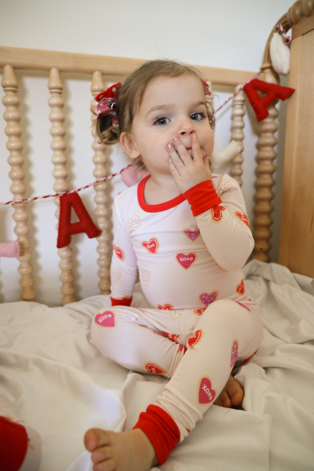 Valentines Day Bamboo Two Piece Set