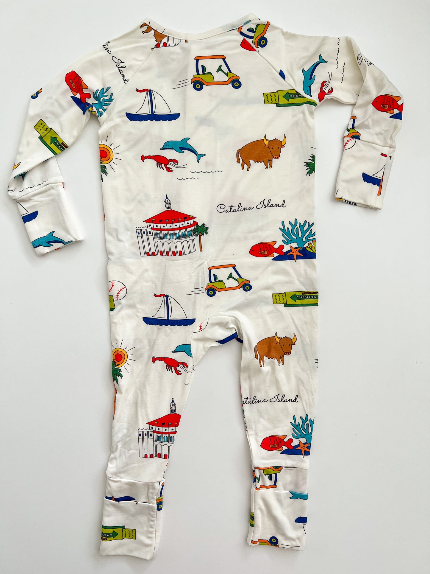 Catalina Island Bamboo Onesie