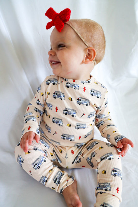 Kern County Fire Bamboo Two Piece Set