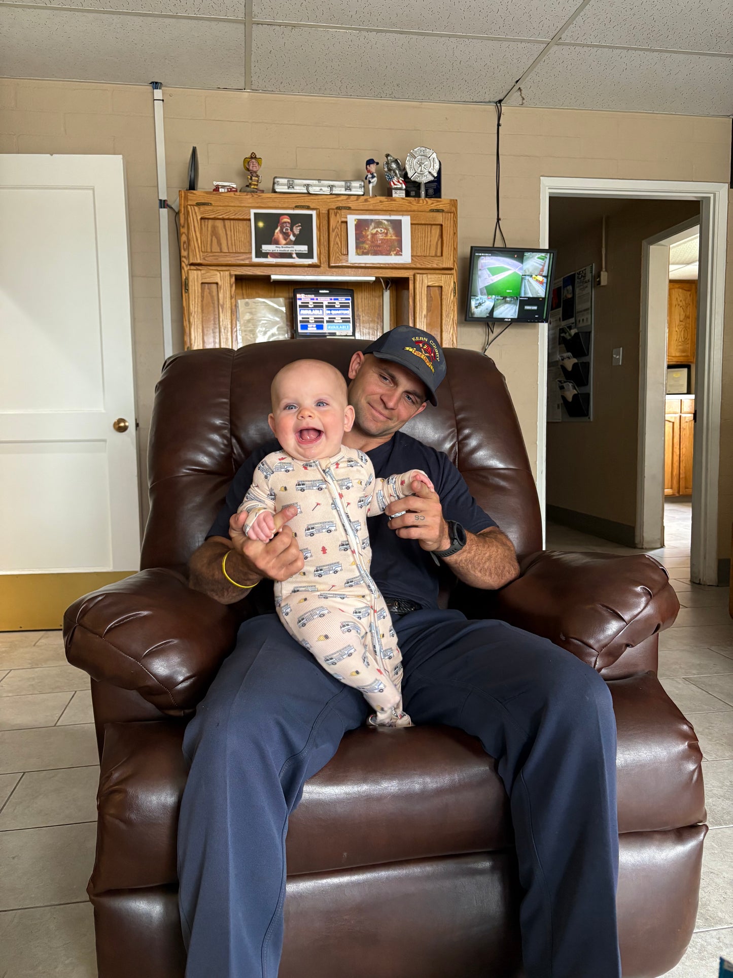 Kern County Fire Bamboo Onesie