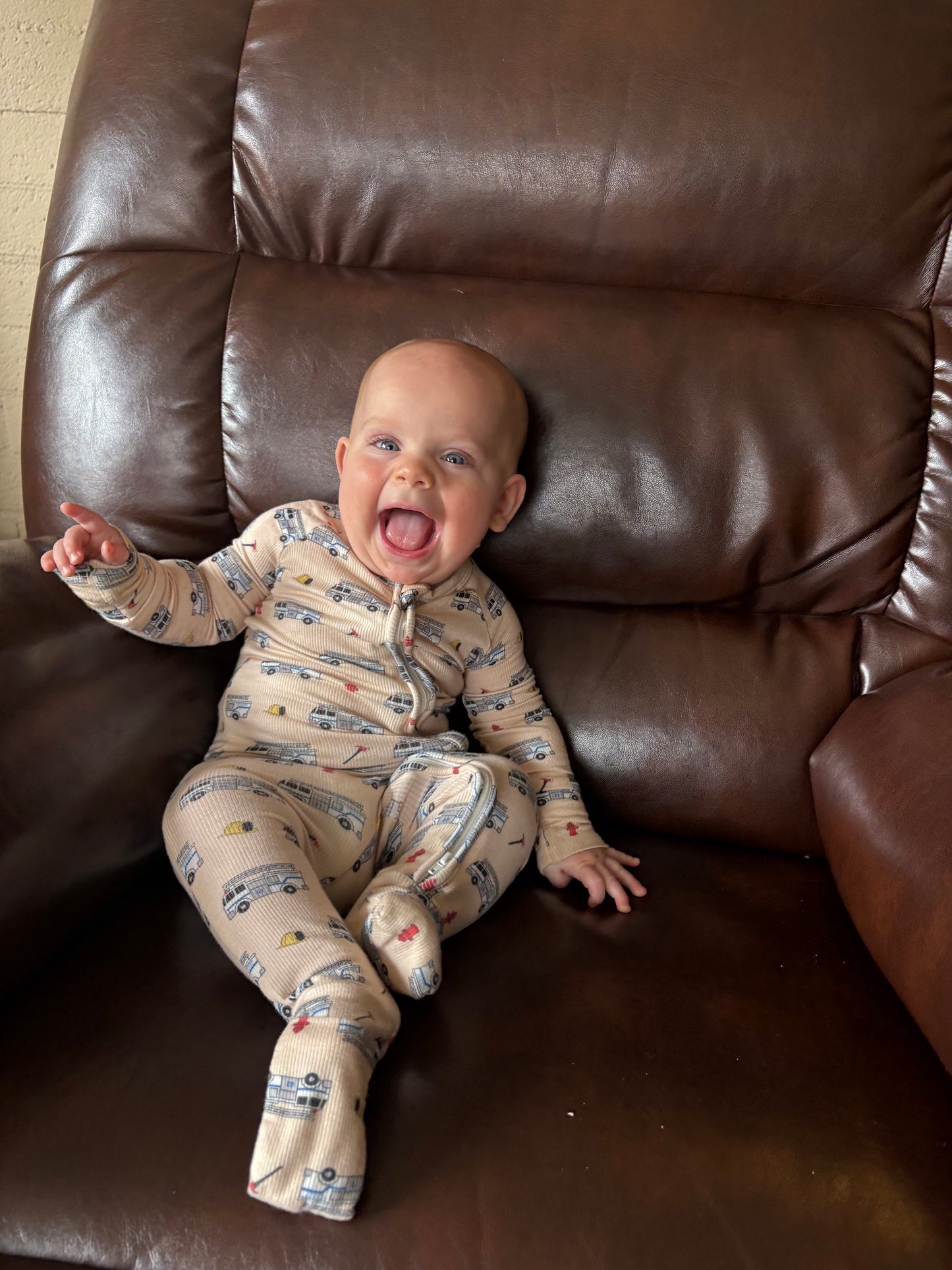 Kern County Fire Bamboo Onesie