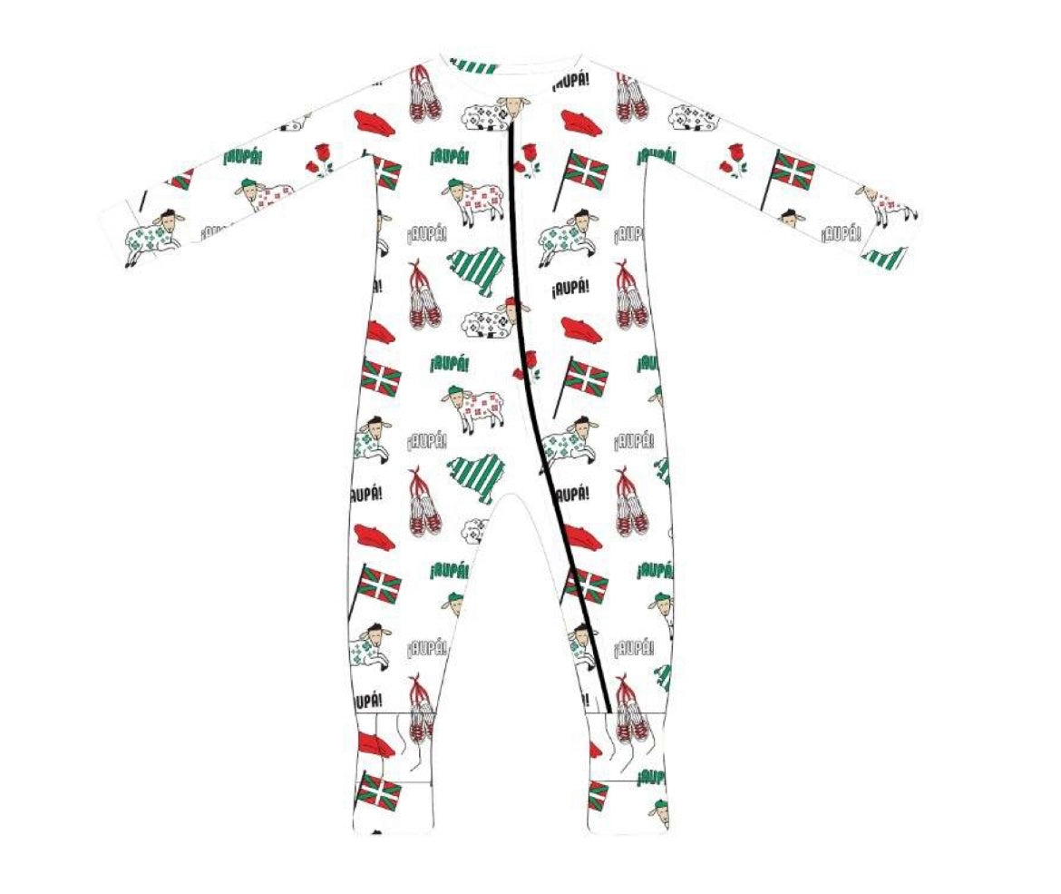 Basque Bamboo Onesie