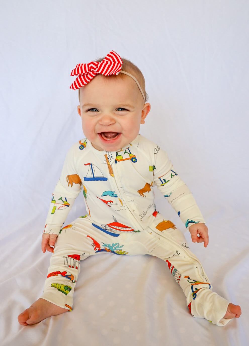 Catalina Island Bamboo Onesie