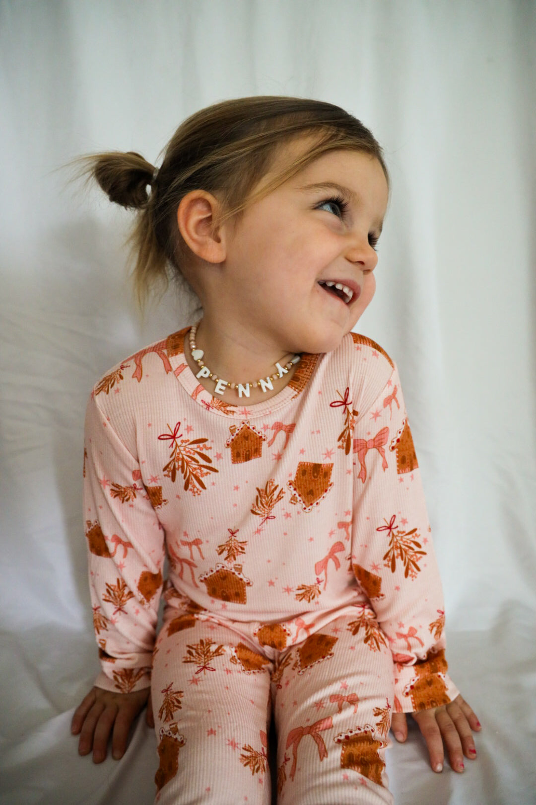 Gingerbread House Bamboo Two Piece Set