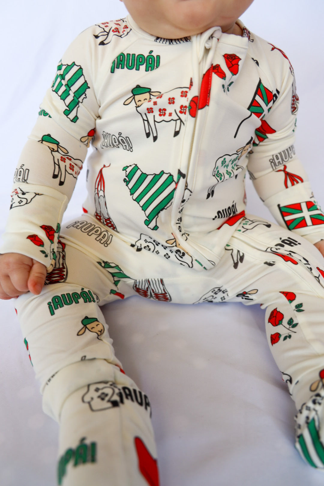 Basque Bamboo Onesie