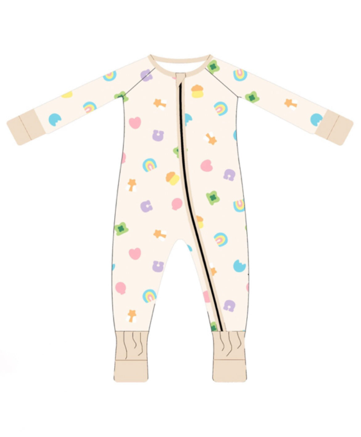 Lucky Charms Bamboo Onesie